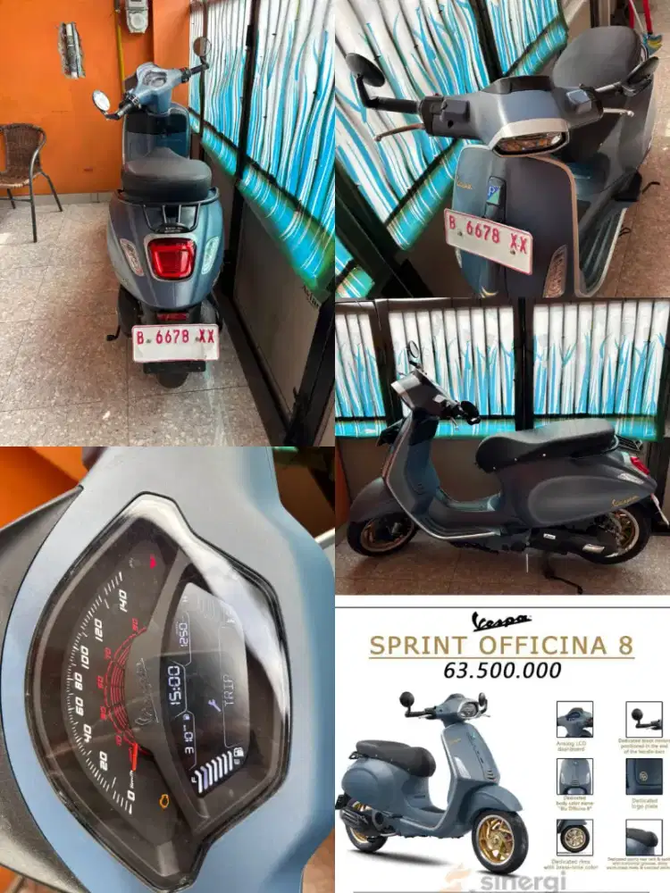 Vespa sprint officina 8