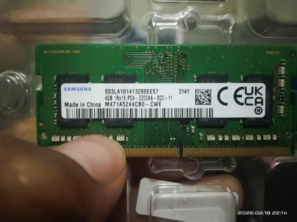 Sodimm Samsung DDR4 PC-25600 3200MHz