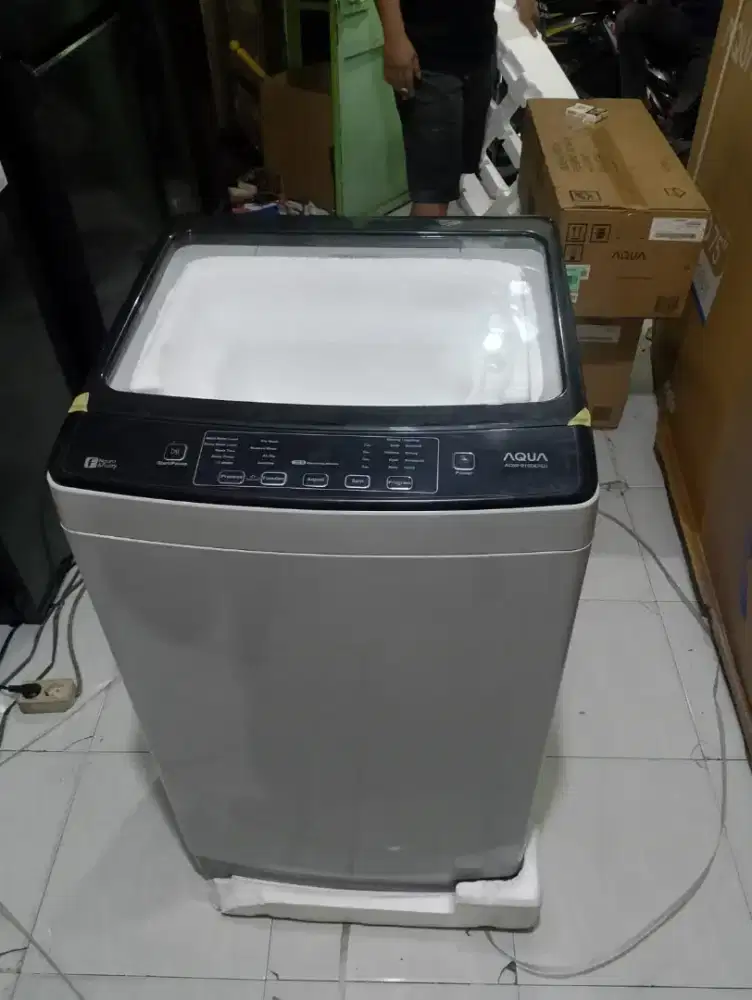 Mesin cuci top loading 1 tabung