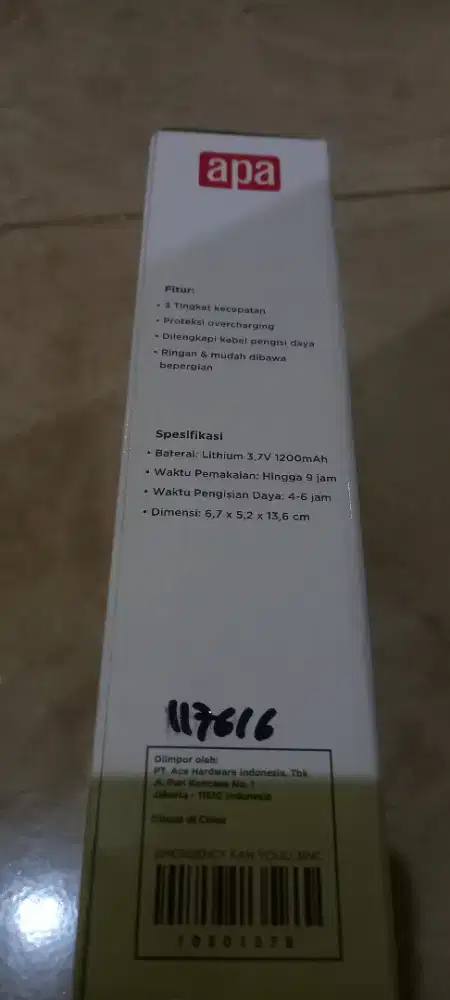 Kipas angin portabel