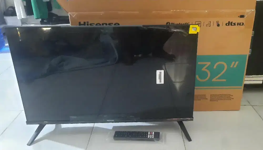 Smart tv android hisense 32inchi