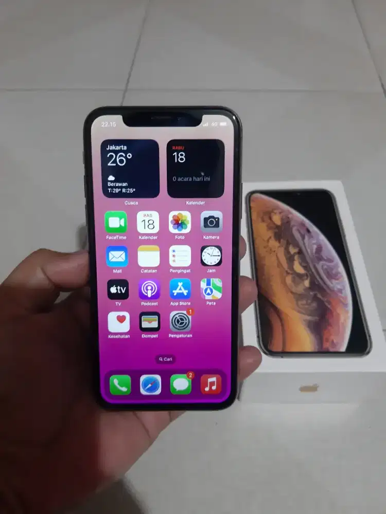 Iphone xs 64gb fullset inter all op