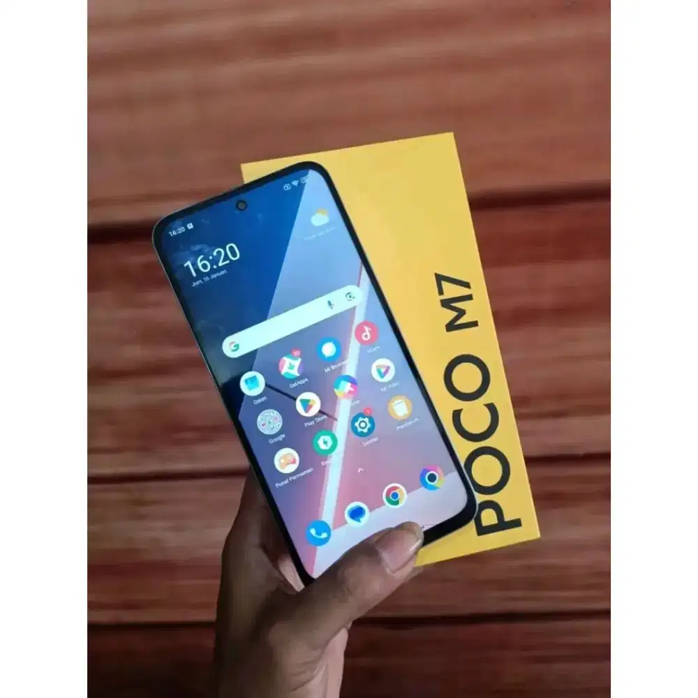 Poco m7 8/256 Bu fullset mulus