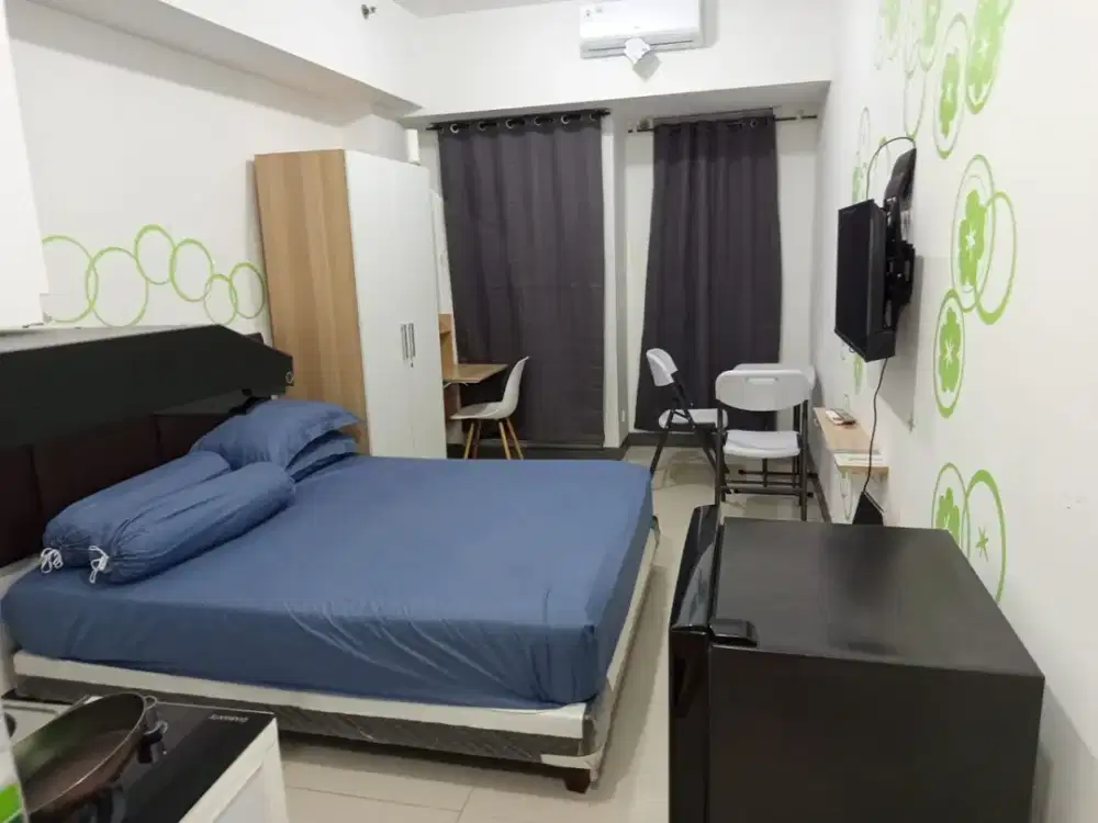290.000/hari, setiap hari. Sewa harian apartemen Benson studio furnish tembus pakuwon PTC mall