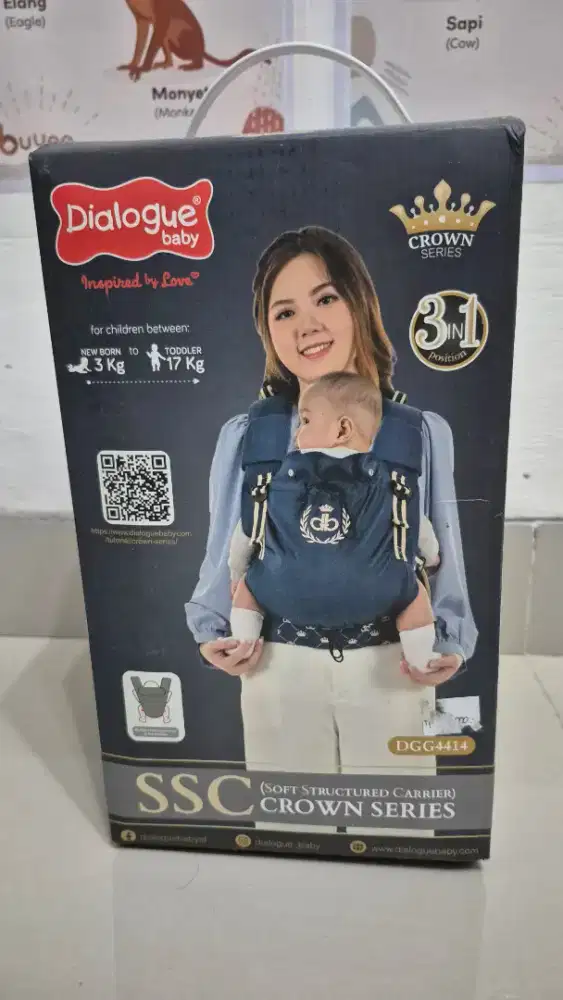 Jual gendongan dialogue SSC m-shape baru