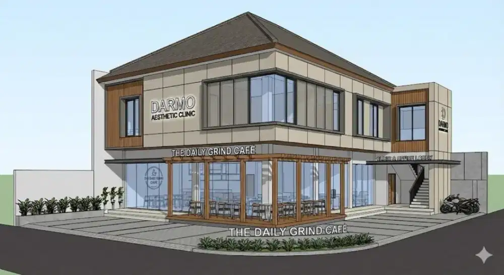 Disewakan Komersial Raya Darmo Permai Cocok Resto/Cafe