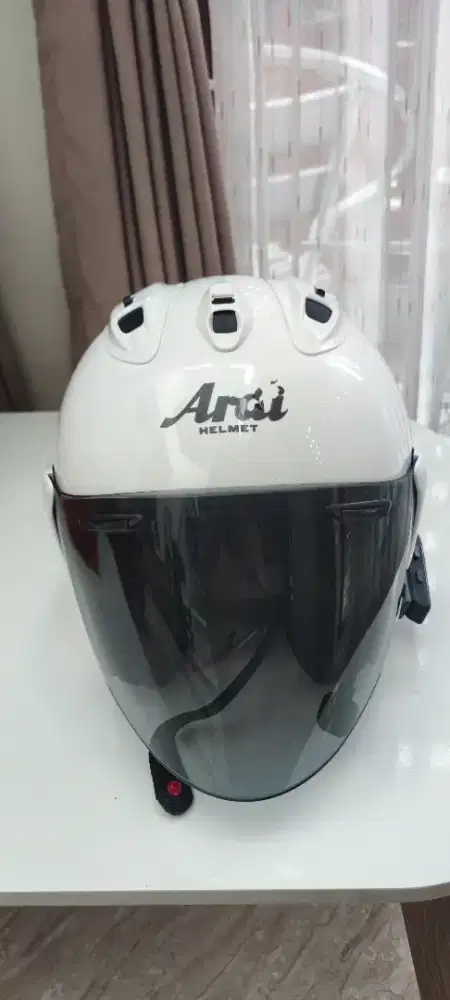 Helm arai vz-ram white half face size L