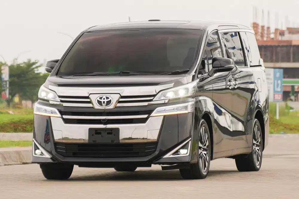 Max Comfort! Toyota Vellfire 2.5 G ATPM Facelift 2018 Black