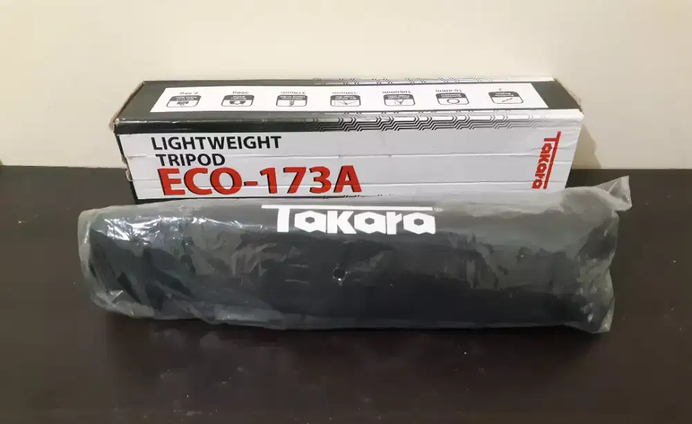 TRIPOD LIGHTWEIGHT TAKARA ECO-173A HITAM