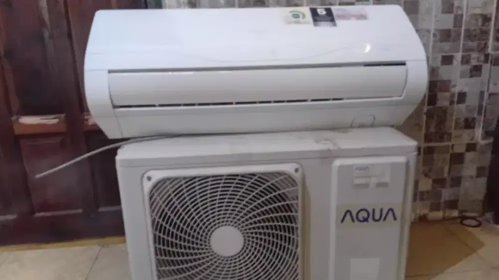 Ac aqua 1/2 pk siap pasang