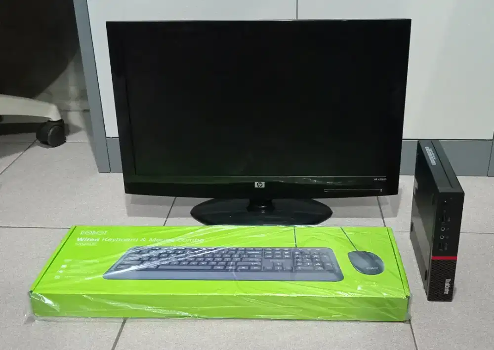 Mini PC Lenovo Fullset Siap Pakai