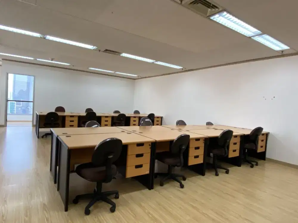 Sewa Kantor Area Thamrin di Menara Thamrin 538.12 Sqm Bare Dekat KRL