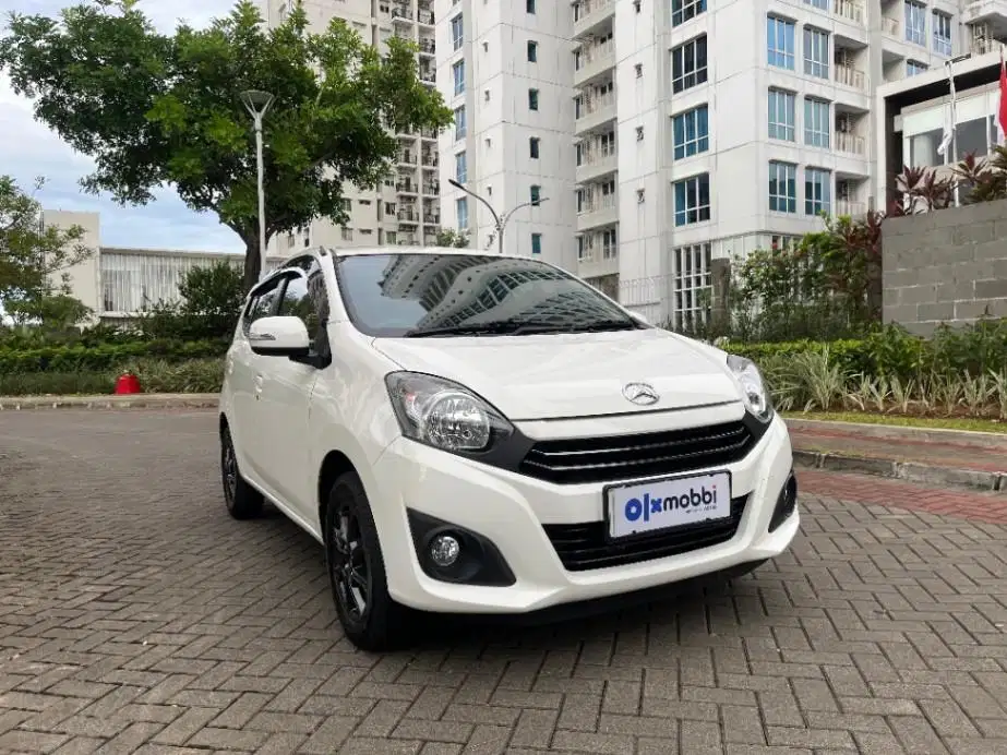TDP 6,JT, TERMURAH Daihatsu Ayla 1.0 X ADS Bensin-AT Putih 2023