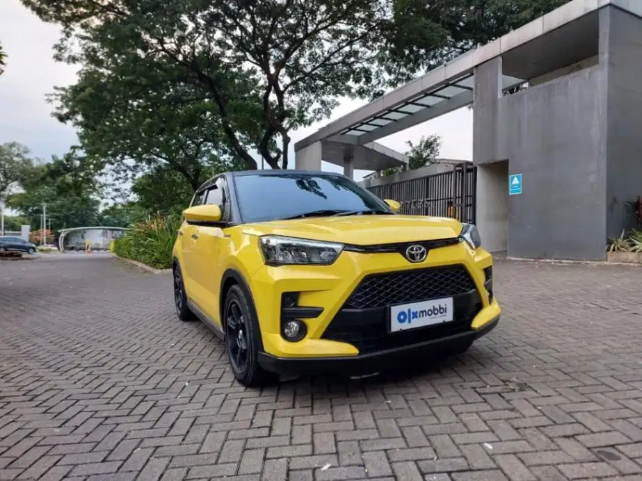 TDP 9,JT, Garansi Mesin 1th Toyota Raize 1.2 G Bensin-AT Kuning 2021