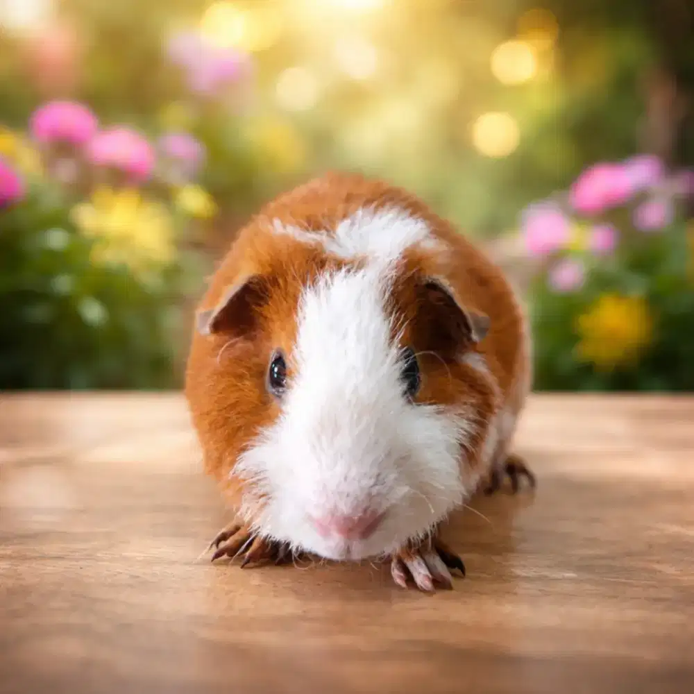 Marmut hias / guinea pig teddy
