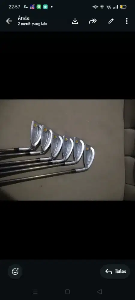 Stck golf iron set honma  lb 280 bintang 3