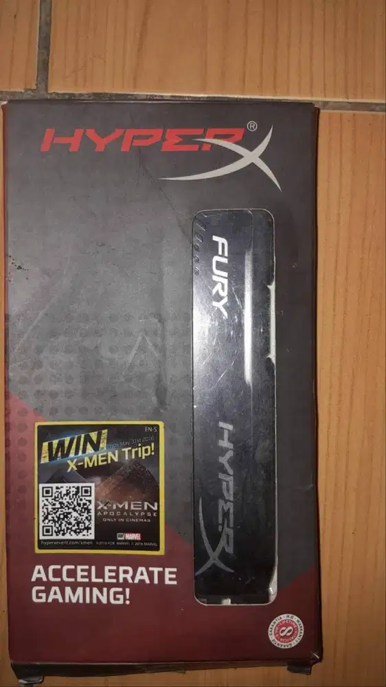 RAM Kingston Hyper X Fury DDR3 8 GB