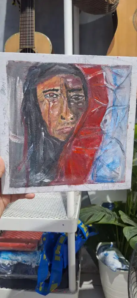 Lukisan wajah  aestetik