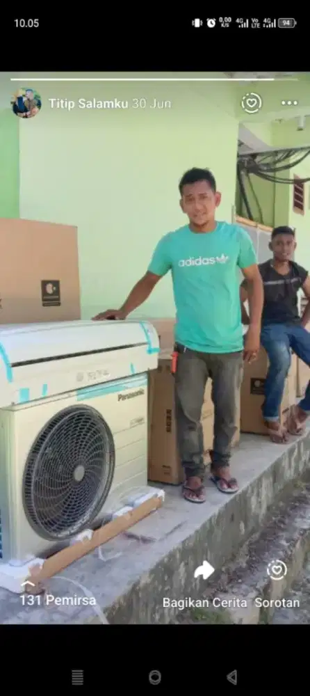 Service bongkar pasang Ac