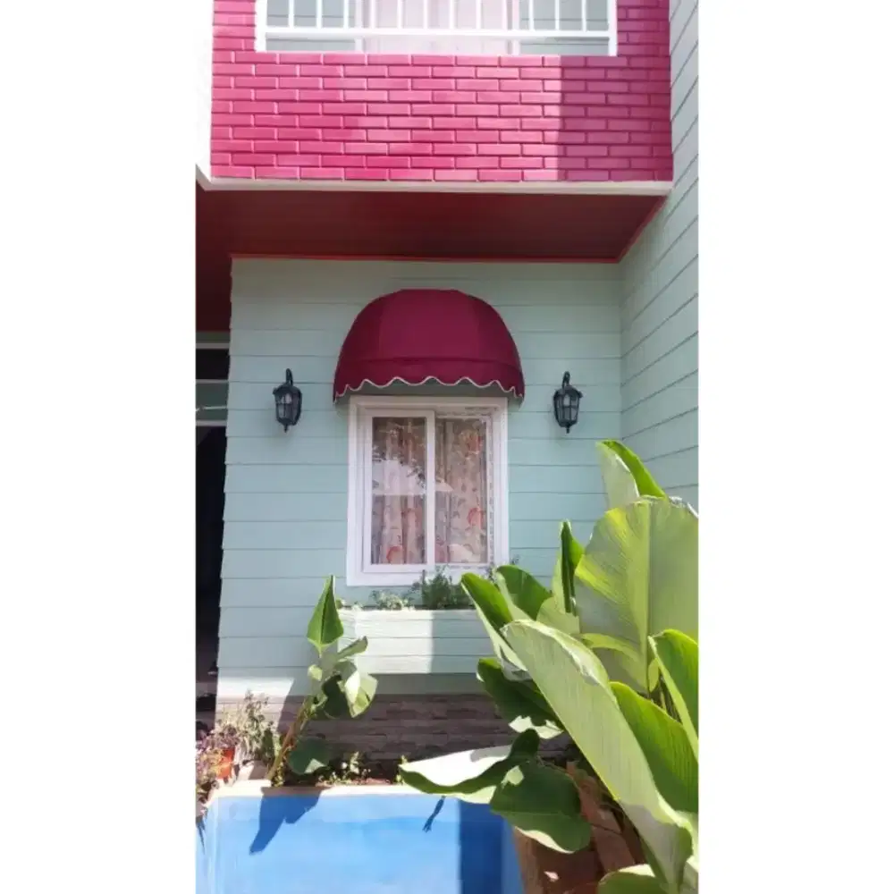 kanopi awning model bulat estetik