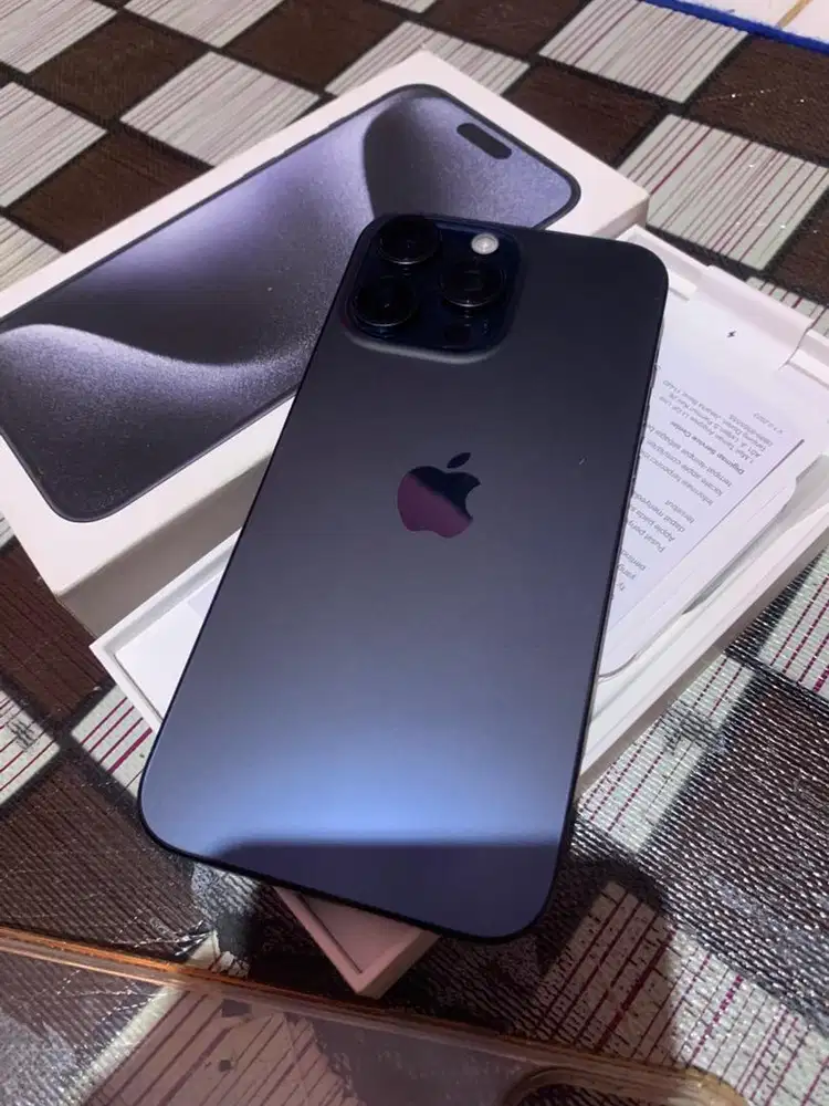 Iphone 15 promax 256GB blue resmi like new