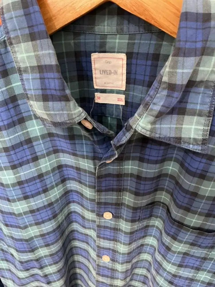 Kemeja Kotak-Kotak GAP