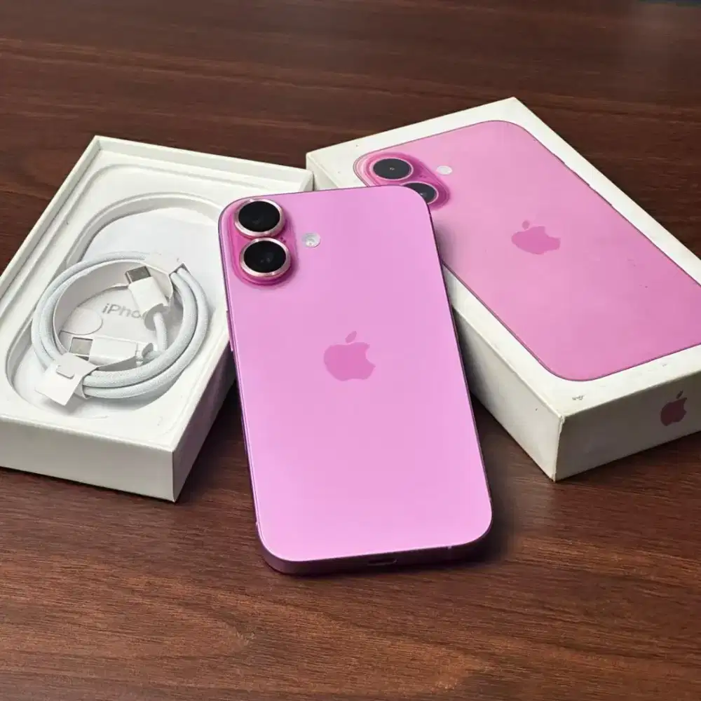 IPhone 16 128GB [ Pink ] Garansi Resmi iBox.