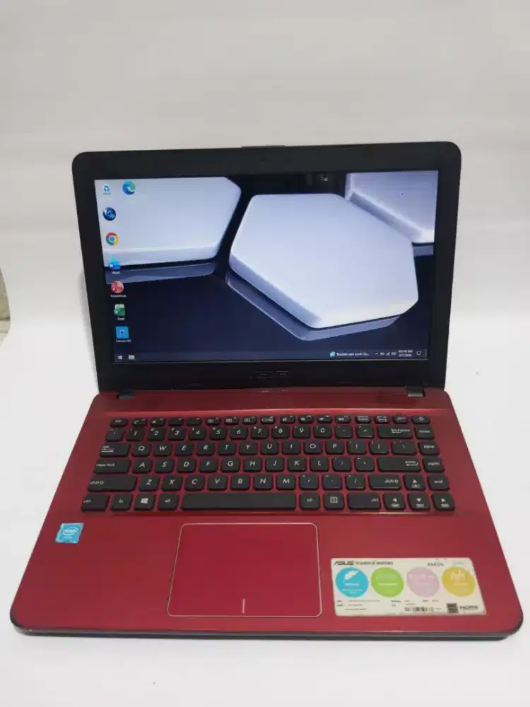 Asus X441 Intel N3350 DDR 4GB SSD 128GB Led 14 baterai 2 jam