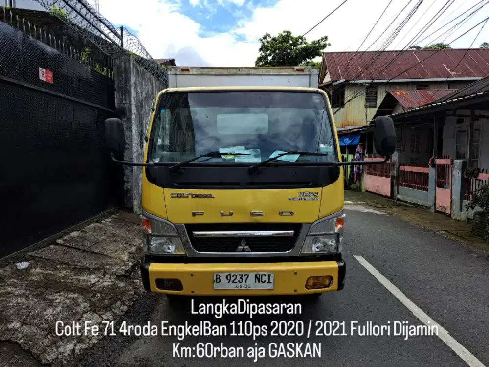 Mitsubishi Colt Canter Fe 71 110ps 2020 / 2021 Fullori km:50rb langka