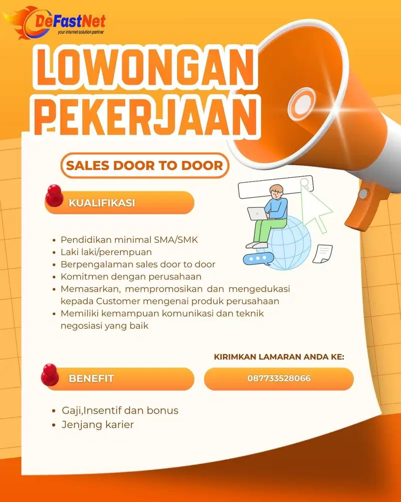 Sales WiFi Area TANGERANG