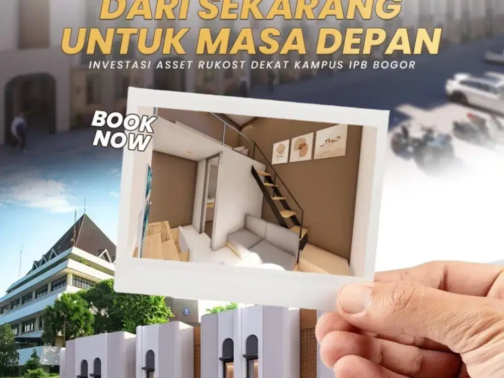 [HOT] JUAL Kosan IPB (4 KAMAR, KAMPUS IPB) Kost, FURNISHED di Dramaga Bogor Barat (GSH3)