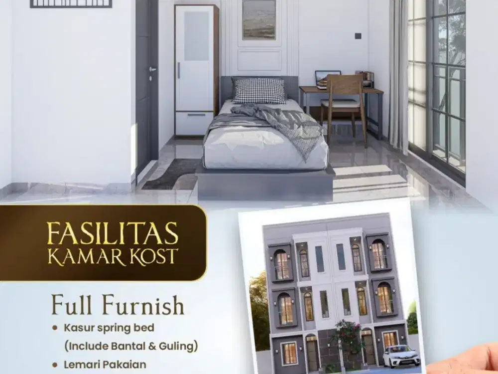 [HOT] JUAL Kosan IPB (8 KAMAR, KAMPUS IPB) Kost, FURNISHED di Dramaga Bogor Barat (GSH4)