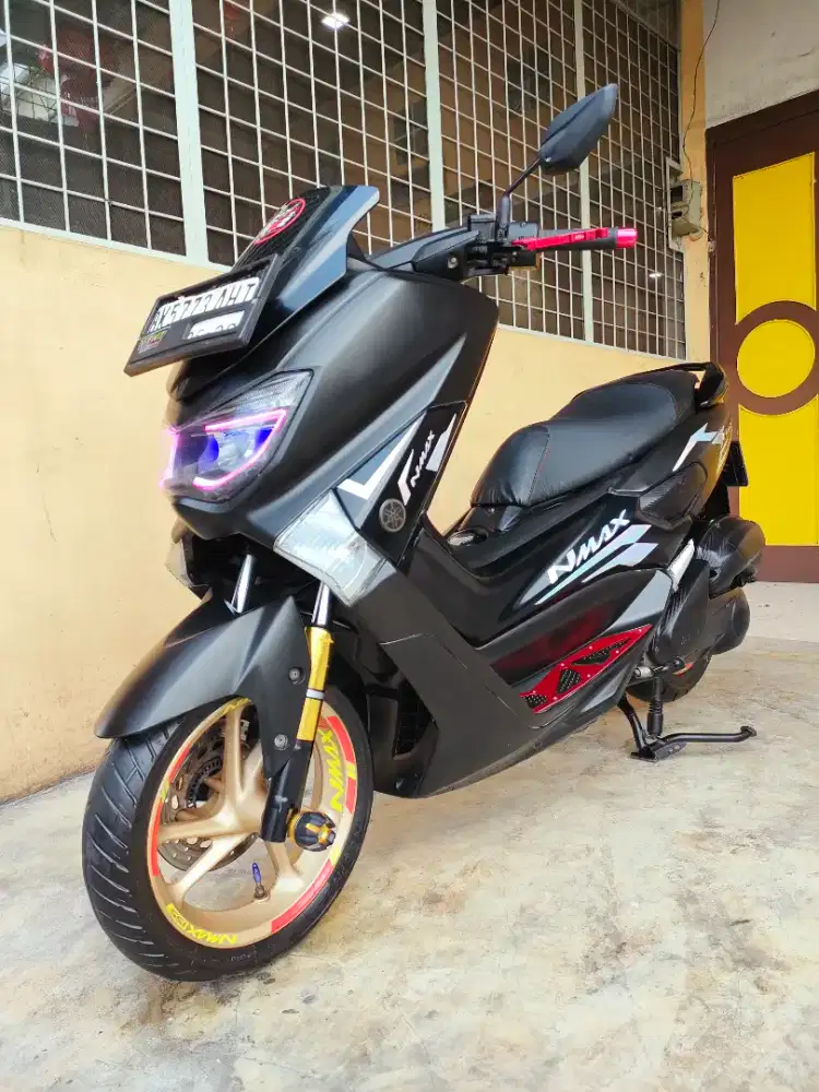 Yamaha NMAX / NMAX 155 2018, Black Premium Doff, Unit Mulus Terawat.