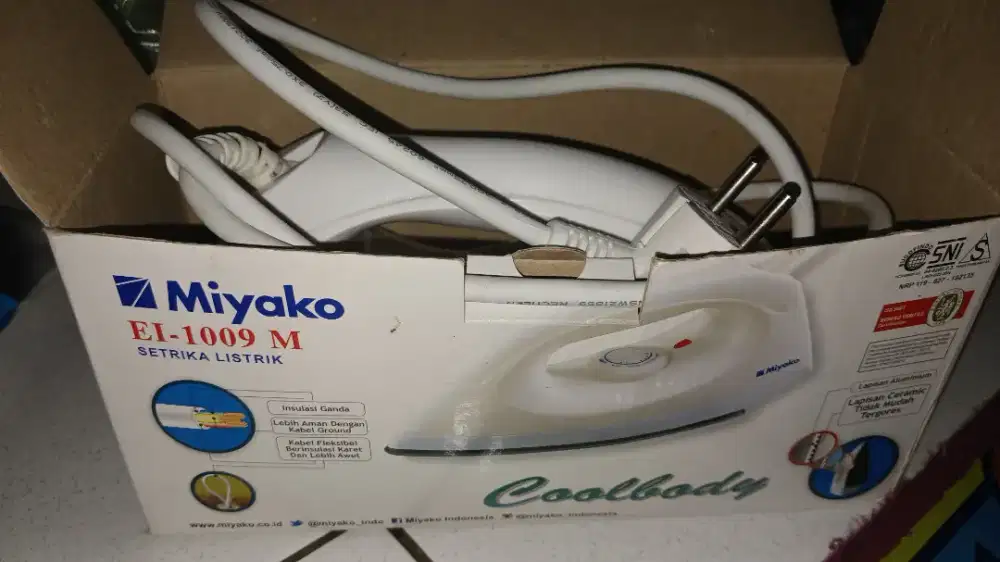 Setrika pakaian jarang dipakai