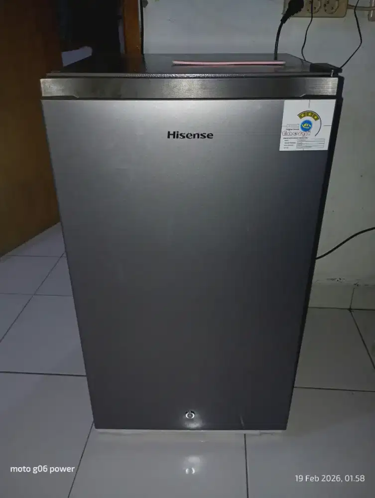 Kulkas Hisense baru dipakai