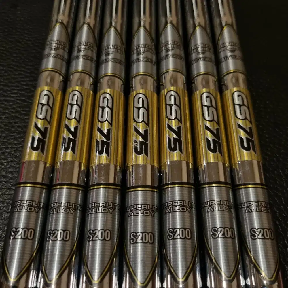 Shaft steel iron golf TRUE TEMPER GS75 flex S 4i-Pw second like new