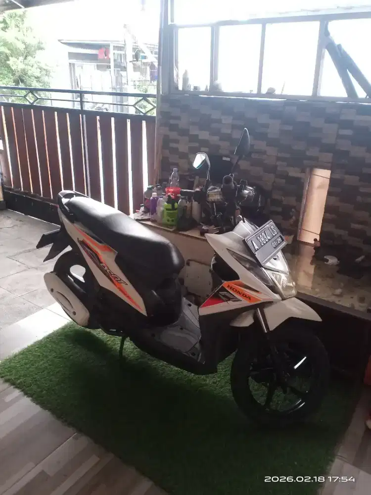 Honda Beat 2013 trail surat komplit