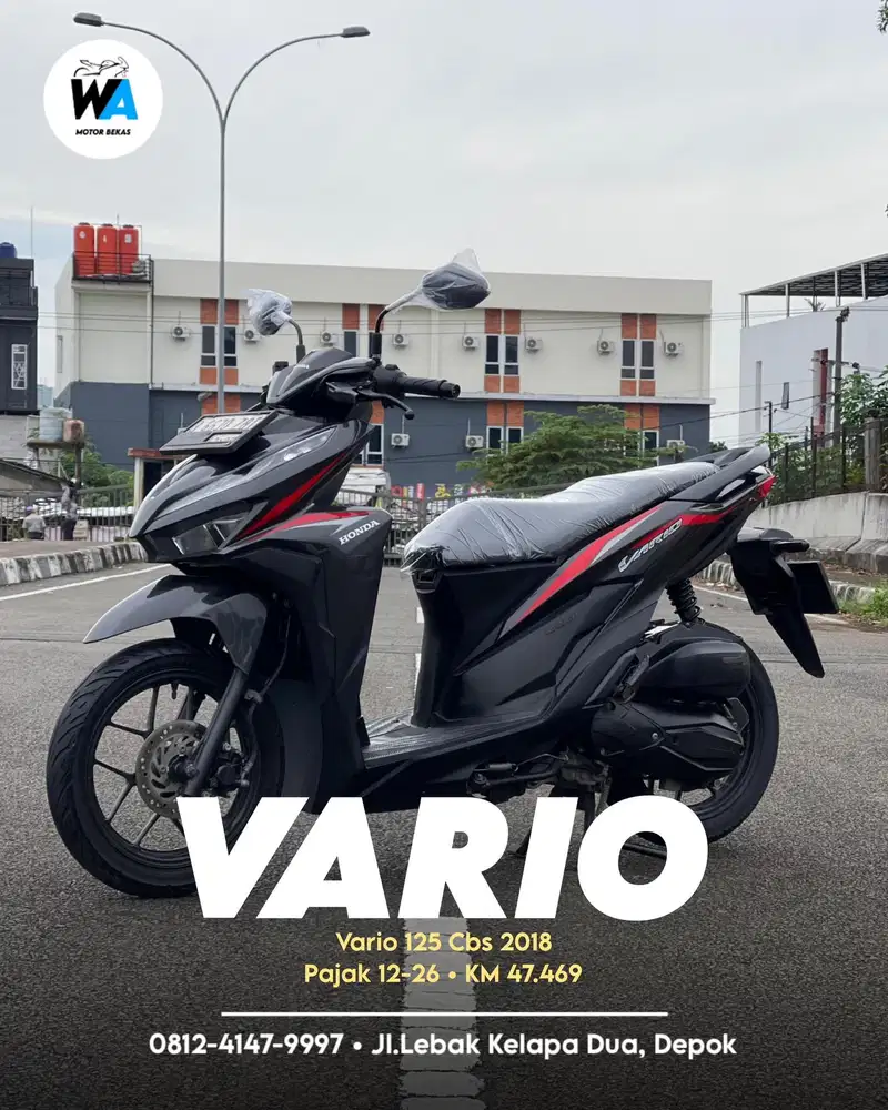 Cash/Kredit Honda Vario 125 Esp Cbs 2018