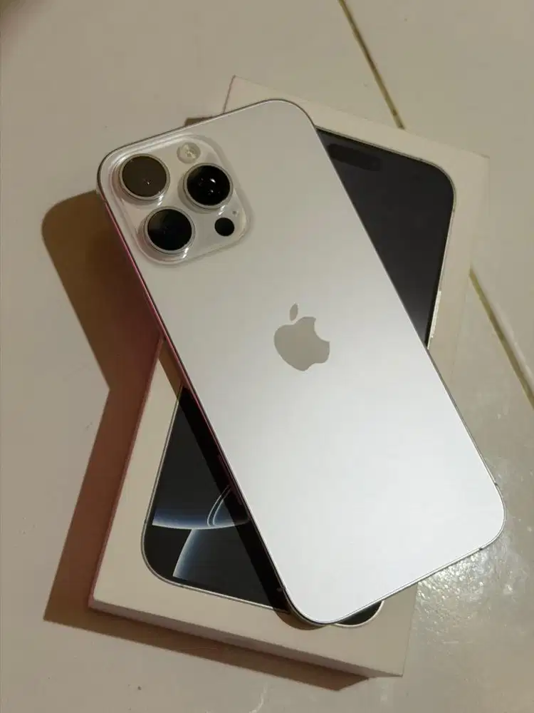 iphone 16 promax white 256gb fullset