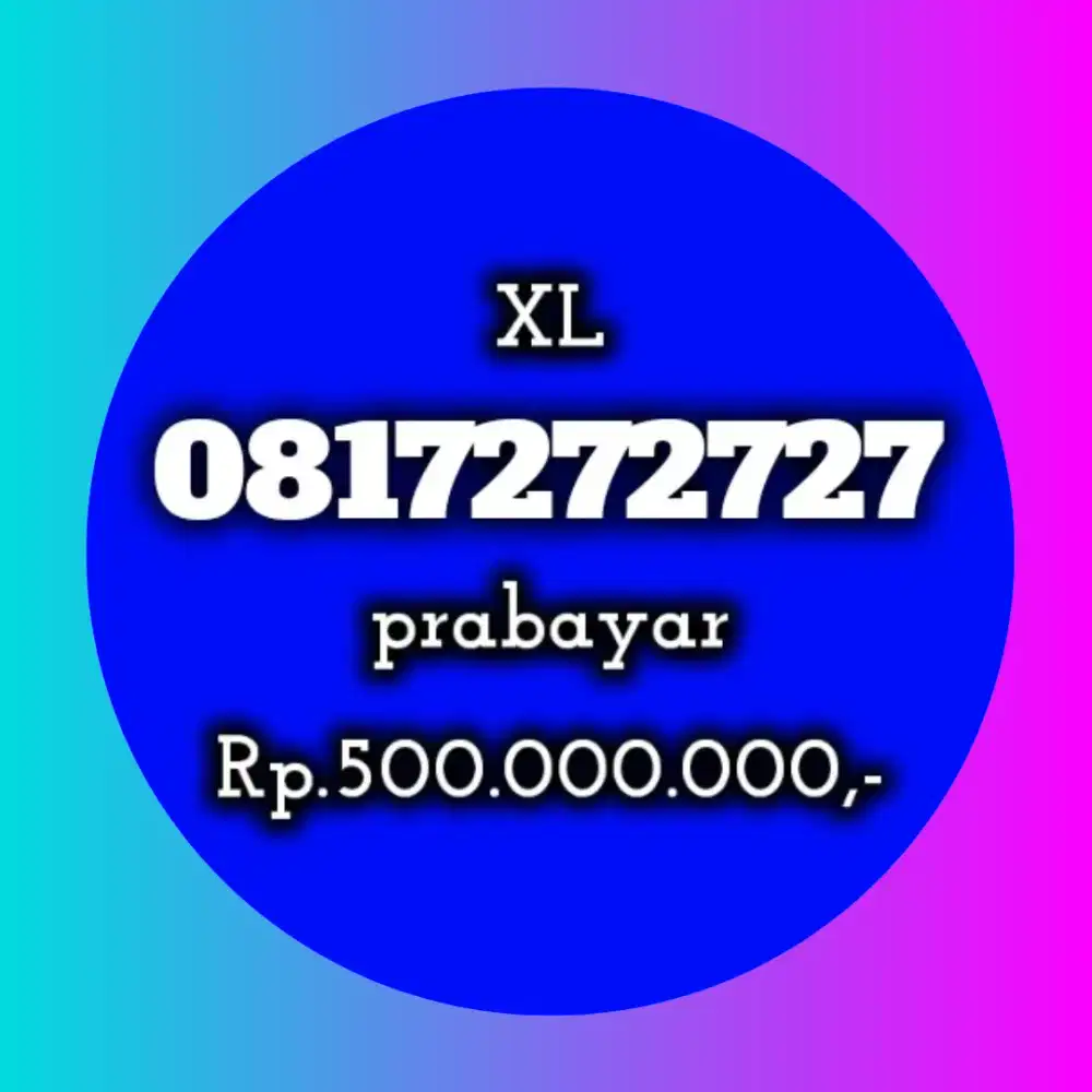 NOMOR CANTIK XL MANIS