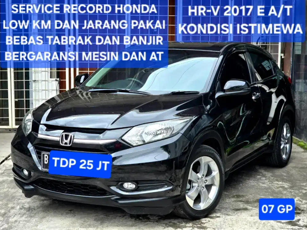 Honda HR-V 2017 E HRV AT Automatic Model 2016 Prestige 2015 Hitam