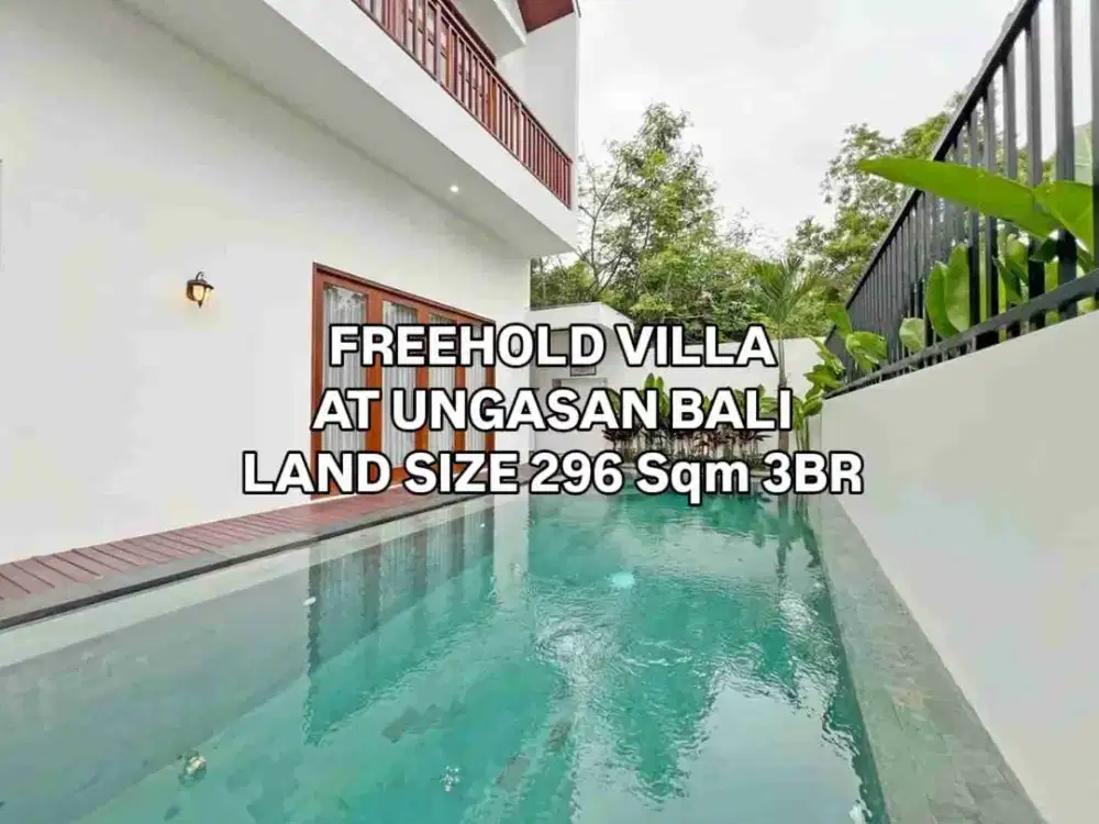 Villa Baru Modern di Ungasan Kuta Selatan Badung Bali