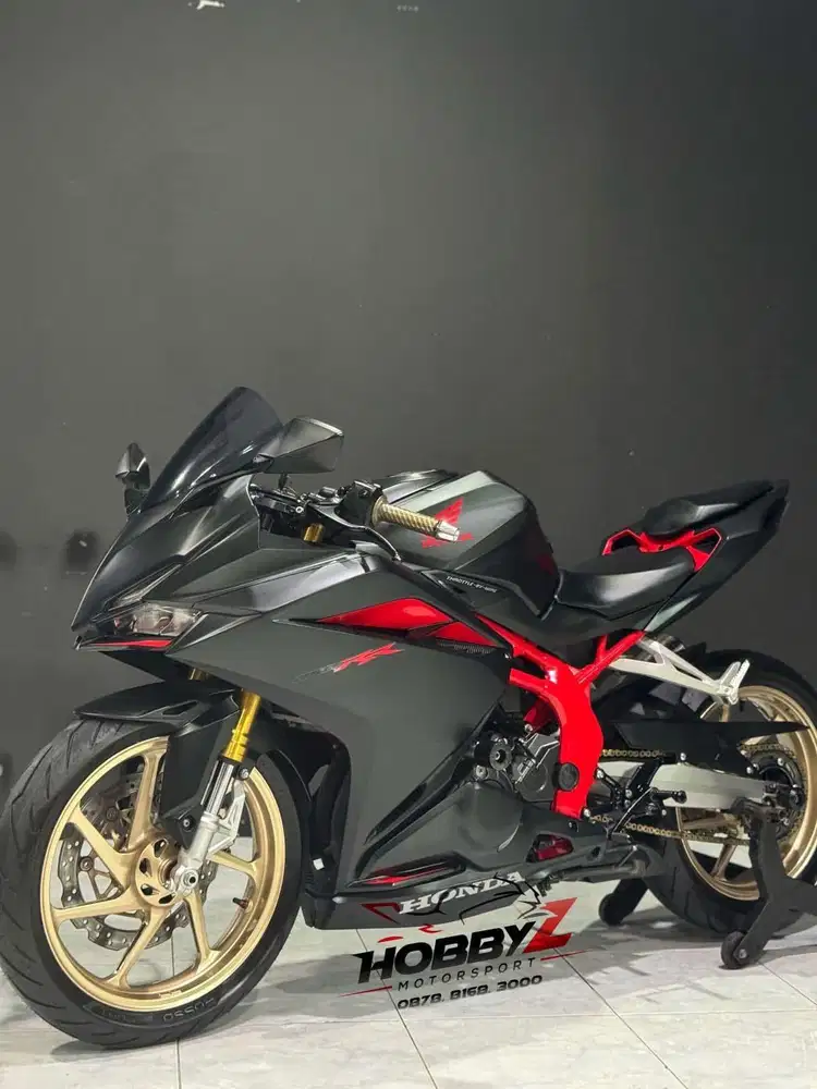 Honda 250RR abs 2019 modif black ninja,km 17rb,istimewa mantap
