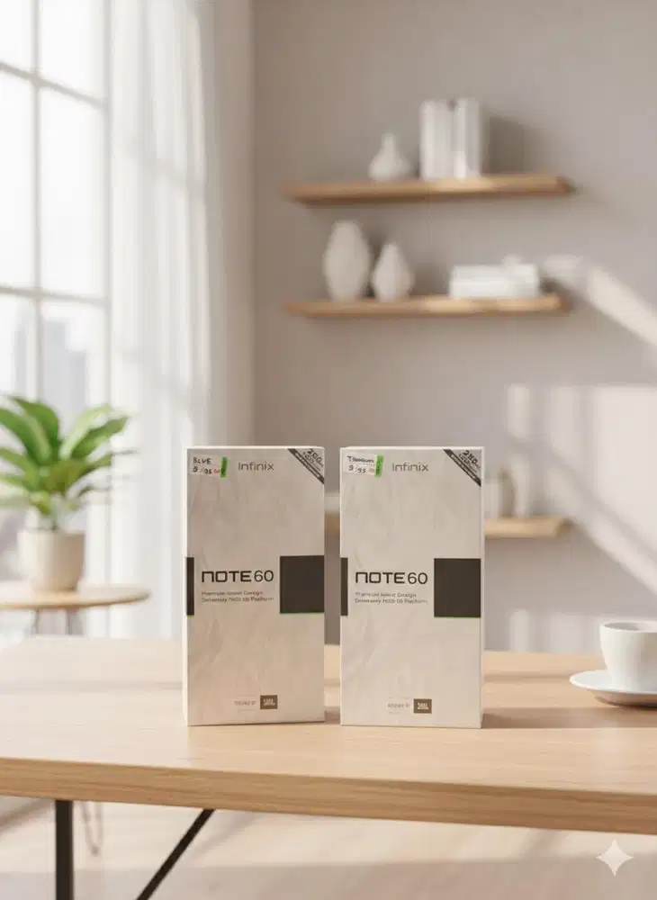 READY INFINIX NOTE 60 8/256