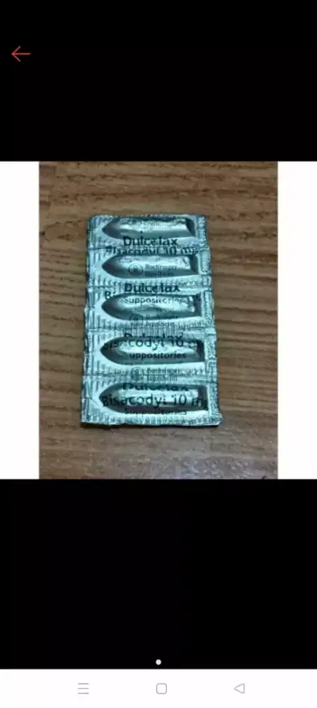 Jual DULCOLAX Suspotoria per strip isi 5.