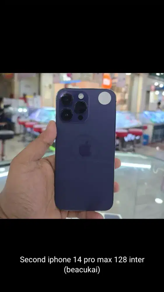 Jual Iphone 14 pro max 128gb inter Second