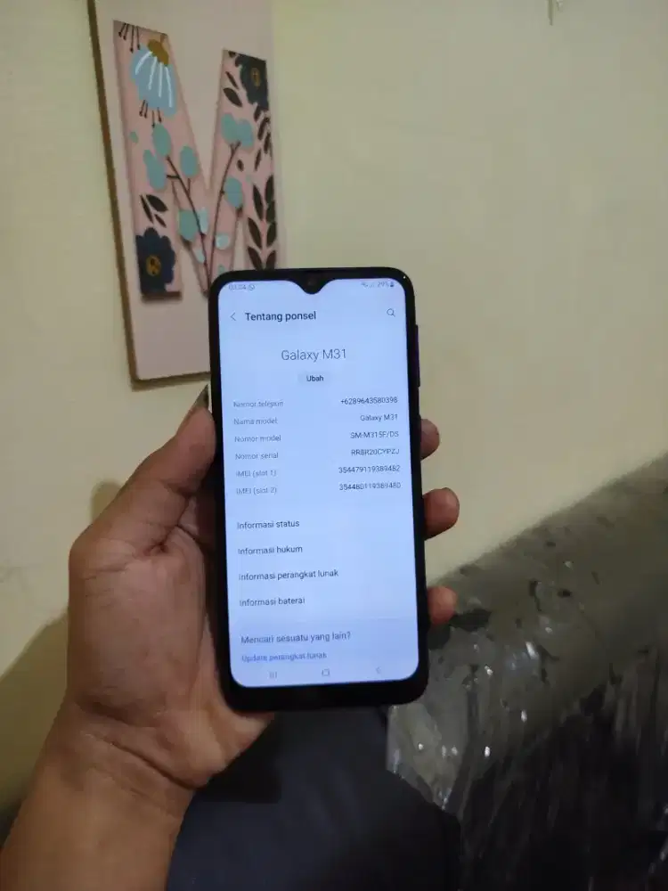 Samsung M31 Normal Tinggal Pakai