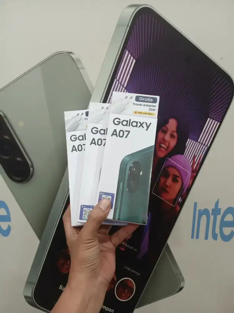 [ Fast respon WA ] Samsung Galaxy A07 4/64 Garansi resmi 1thn