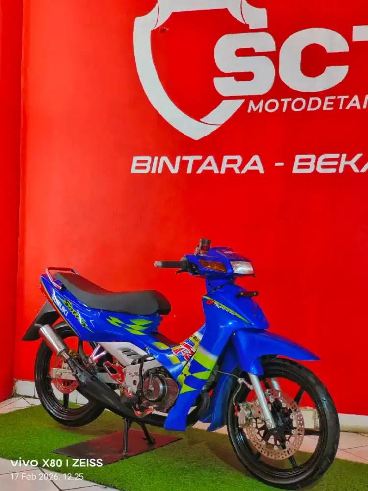 Suzuki Satria Lumba Kenny Roberts 2 tak non Hiu