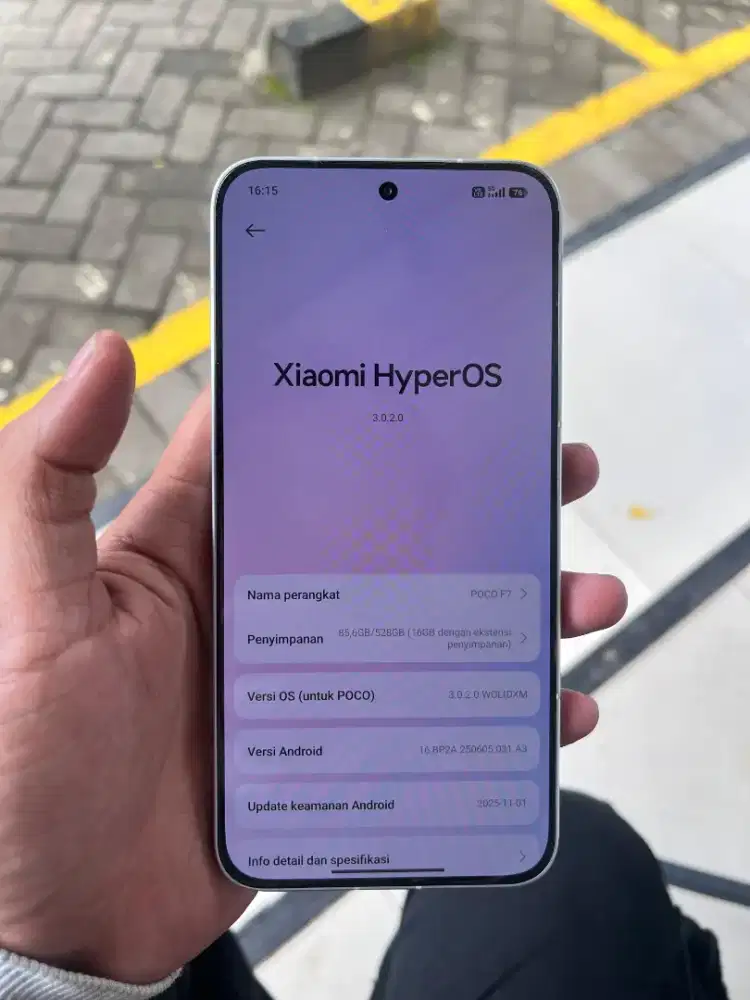 Poco f7 12/512gb bekas